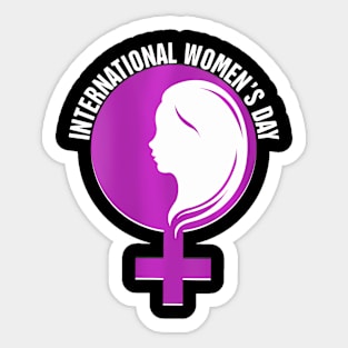 Womens Women March 2022 International Womens Day March 8 Iwd Sticker